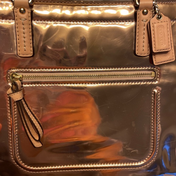 Coach rose gold purse, tech wallet and card case - Picture 3 of 9